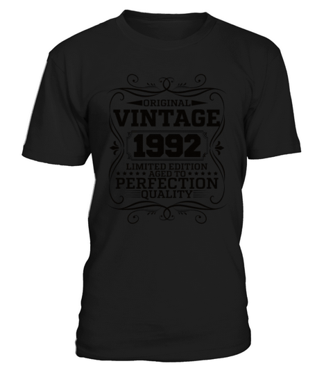 Vintage 1992 Original Limited Edition T-Shirt Unisex