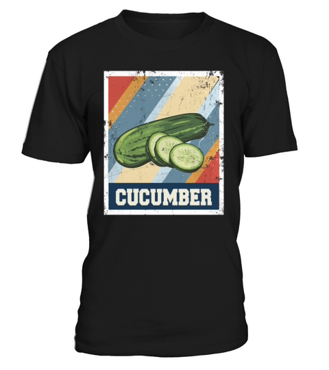 vintage style Cucumber T-Shirt Unisex
