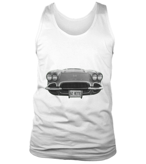 1962 Corvette BW T-Shirts Tank Top Unisex