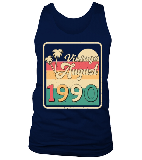 1990 August Vintage Tank Top Unisex