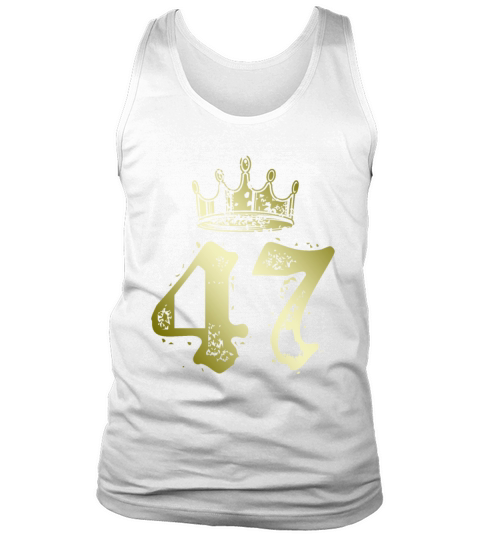 47 Number crown Tank Top Unisex