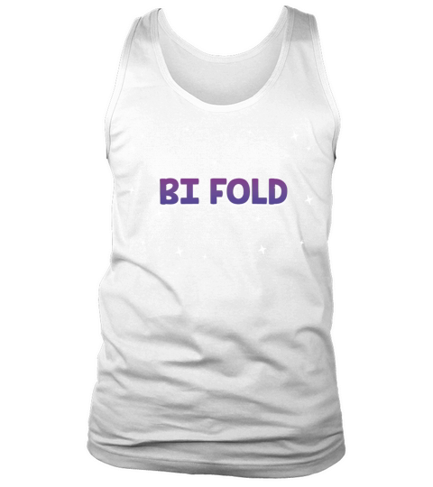 Bi Fold Bisexual LGBTQ Bi Pride LGBT Positivity Tank Top Unisex