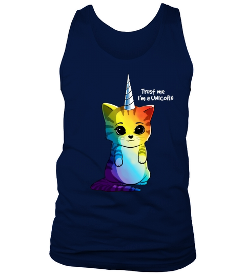 Caticorn Rainbow Meowgical Cat Unicorn Kittycorn Tank Top Unisex