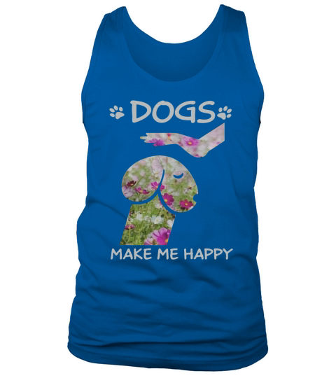 Cosmos seeds Dickhead Dog Noma Bar dogs make me happy shirt Tank Top Unisex