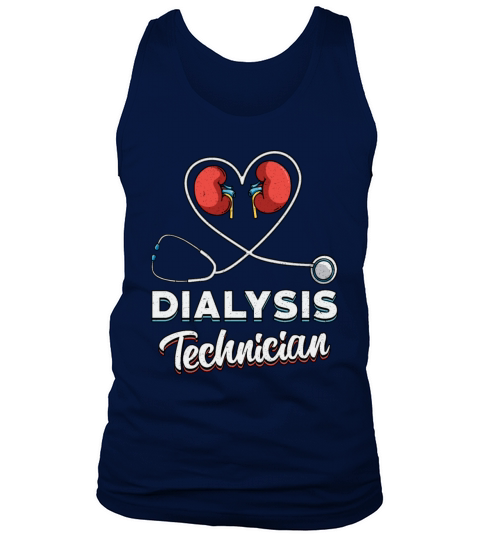Dialysis Technician Love Nurse Nephrology Tech Tank Top Unisex