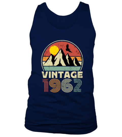 Funny Birthday Born in 1962 Limited Edition Tank Top Unisex