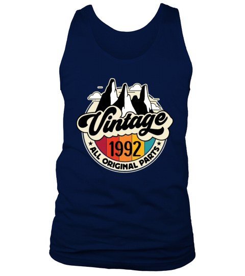 Funny Birthday Born in 1992 Limited Edition Tank Top Unisex