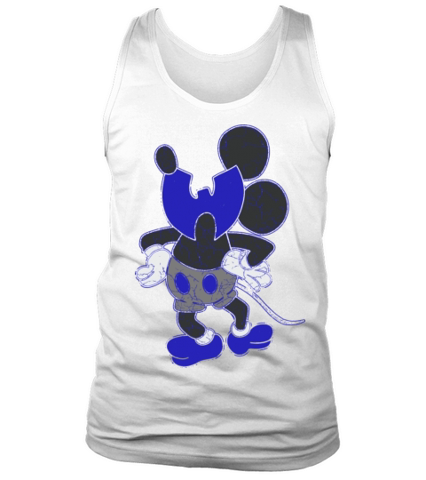 funny for kids animal wutang blue Tank Top Unisex