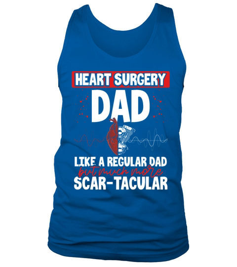 Heart Cardiac Pacemaker Heart Transplant Survivor Tank Top Unisex