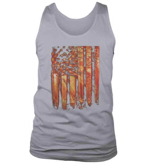 Hunting Flag Cool_Back Tank Top Unisex