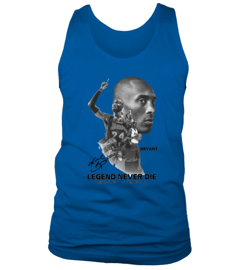 Kobe Gianna Bryant Legend Never Die 2020 41 years old signature shirt Tank Top Unisex
