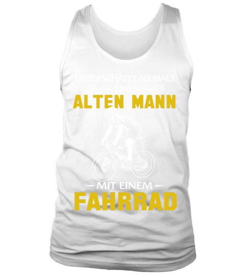 Radfahren - Alten Mann [DE] Tank Top Unisex