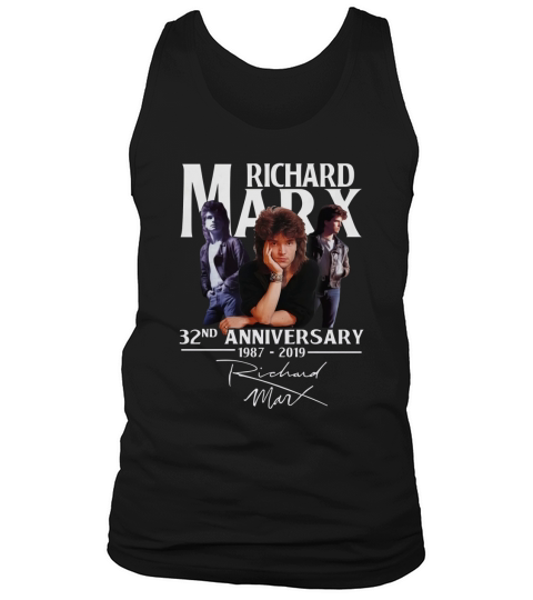 Richard Marx 32nd anniversary 1987-2019 signature shirt Tank Top Unisex