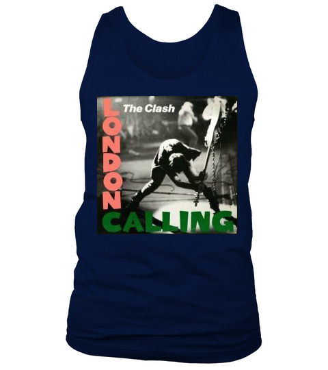 The Clash London Calling Tank Top Unisex