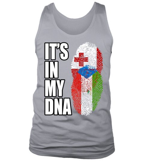 Tongan And Equatorial Guinean Mix Heritage DNA Fla Tank Top Unisex