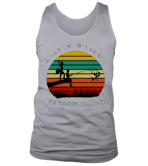 Vintage Style Fishing Tank Top Unisex