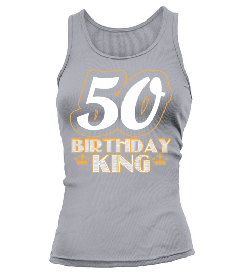 50th Birthday 50 Fifty Fiftieth Age Anniversary Tank top Woman