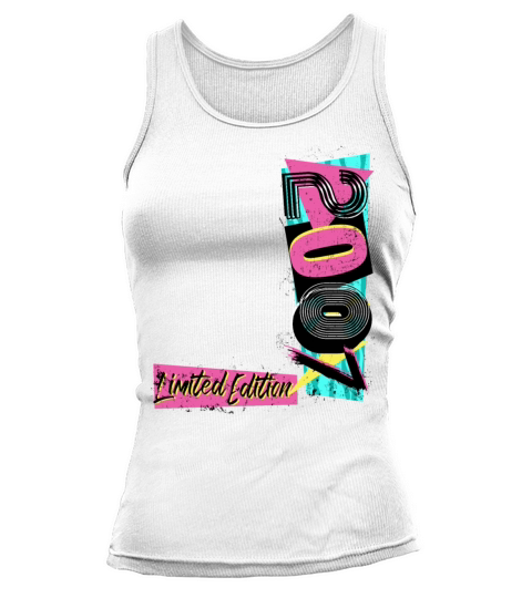 Birth year 2007 Birthday 80s 90s Limited Edition Tank top Woman