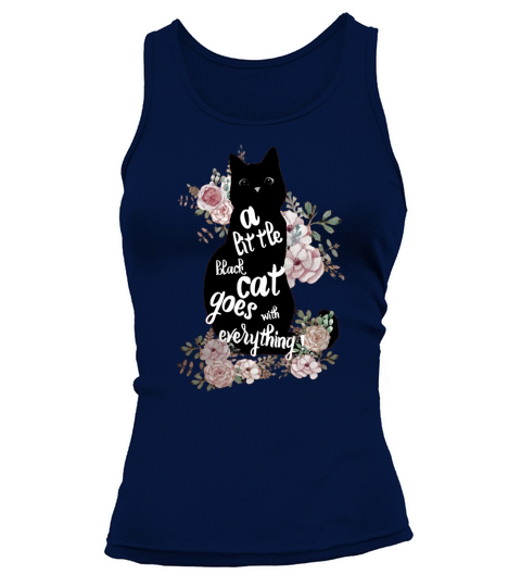 Black cat Tank top Woman