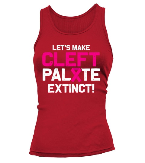Cleft Palate Lip Beat Strong Awareness design Tank top Woman