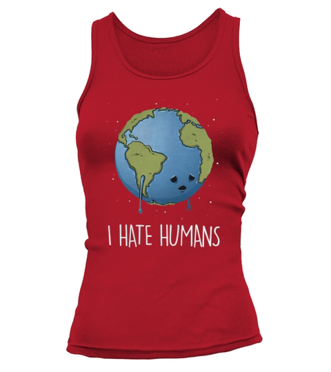 I hate humans Tank top Woman