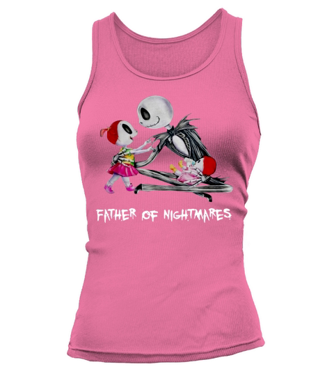 Jack Skellington two girl father of nightmares shirt Tank top Woman