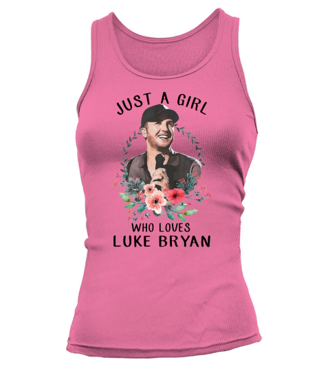 Just a girl who loves Luke Bryan Tank top Woman