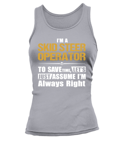SKID STEER OPERATOR Tank top Woman