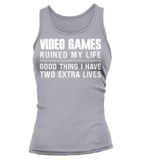Video Games Ruined My Life - Classic Video Console Tank top Woman