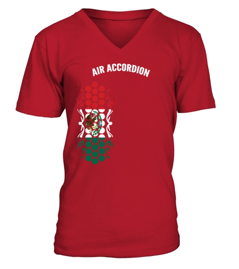 Air Accordion Mexico 2 V-Neck T-shirt