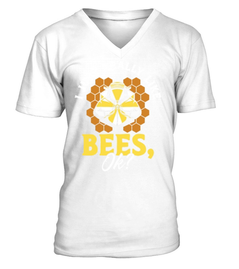Beekeeping Apiculturist Bee Support Beekeeper V-Neck T-shirt