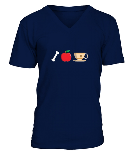 Bon Appetit Meme T-Shirt Bone Apple Tea V-Neck T-shirt