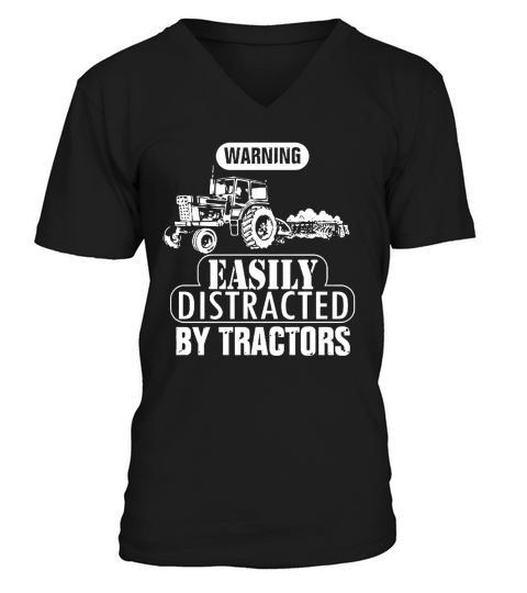 FARMER TRACTOR V-Neck T-shirt