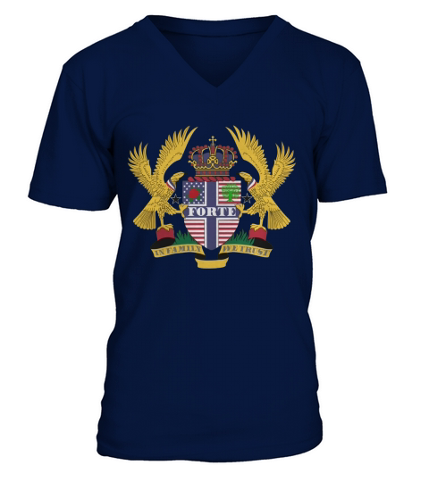 Forte Family Crest For American People - Forte Family T-Shirt, Hoodie, Sweatshirt V-Neck T-shirt