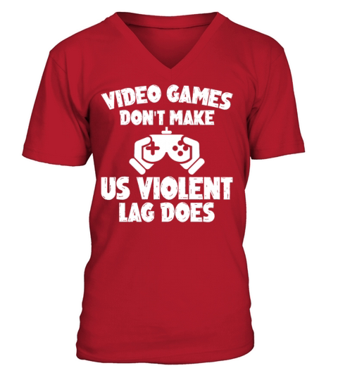 Gamer Lover T Shirt V-Neck T-shirt
