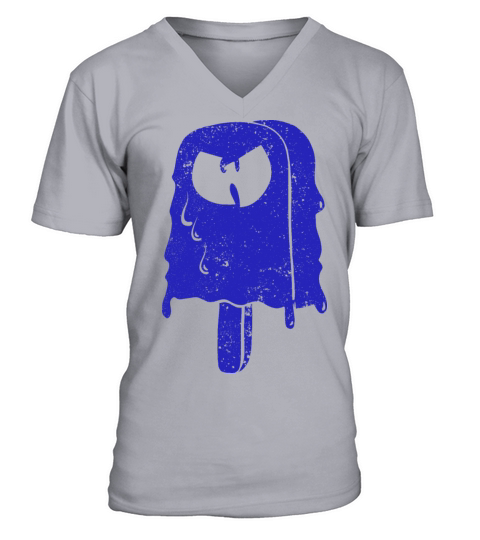 icecream wutang blue V-Neck T-shirt