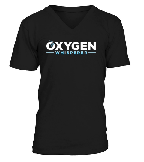 Oxygen Whisperer - Pulmonologist RT RRT V-Neck T-shirt