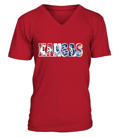 Royals and Chiefs are Kansas city V-Neck T-shirt