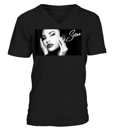 Selena big fan la reina V-Neck T-shirt