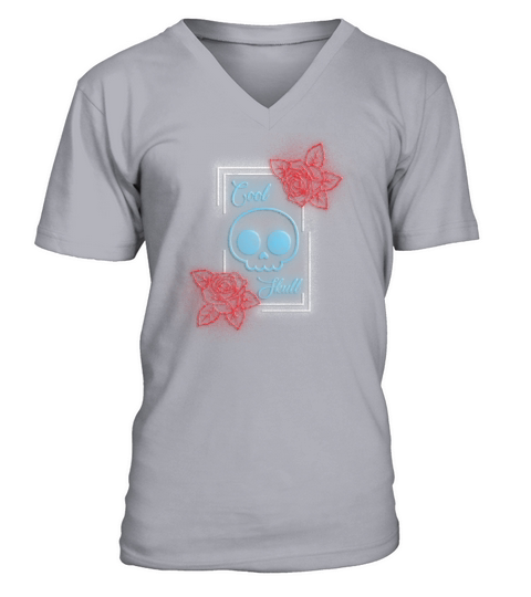 Vintage Techno Colorful Rave V-Neck T-shirt