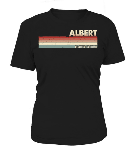 Albert - Funny Retro Vintage Name 80s 90s Women's T-Shirt
