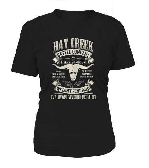 LONESOME DOVE HAT CREEK CATTLE COMPANY T-SHIRT Women's T-Shirt