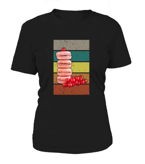 macaron tower stand vintage Women's T-Shirt