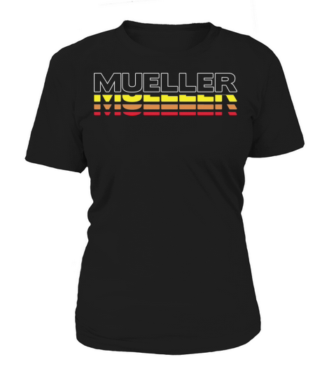 Mueller First Name Funny Vintage Sunset Mueller Women's T-Shirt