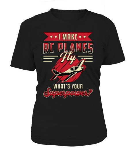 RC Plane Airplane Pilot Aircraft Funny RC Planes Women's T-Shirt