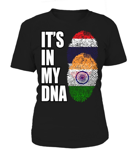 Thai And Indian Vintage Heritage DNA Flag Women's T-Shirt