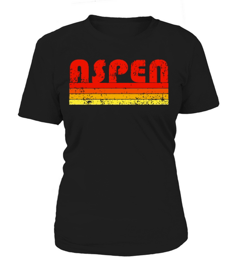 Vintage Retro Aspen Colorado T-Shirt Women's T-Shirt
