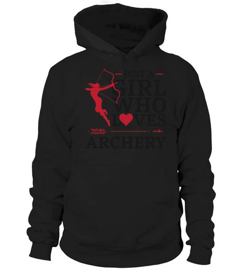 Archery Bow Archer Girl Vintage Hoodie Unisex