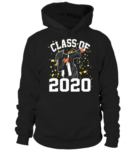 Class of 2020 With Dabbing Graduation Girls Hoodie Unisex