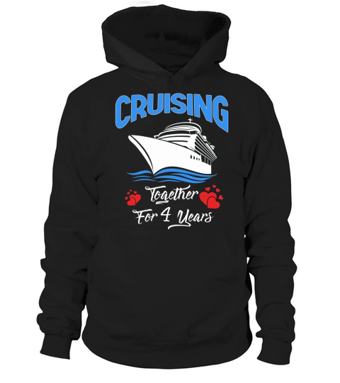 Cruising Together For 4 Years Anniversary Hoodie Unisex